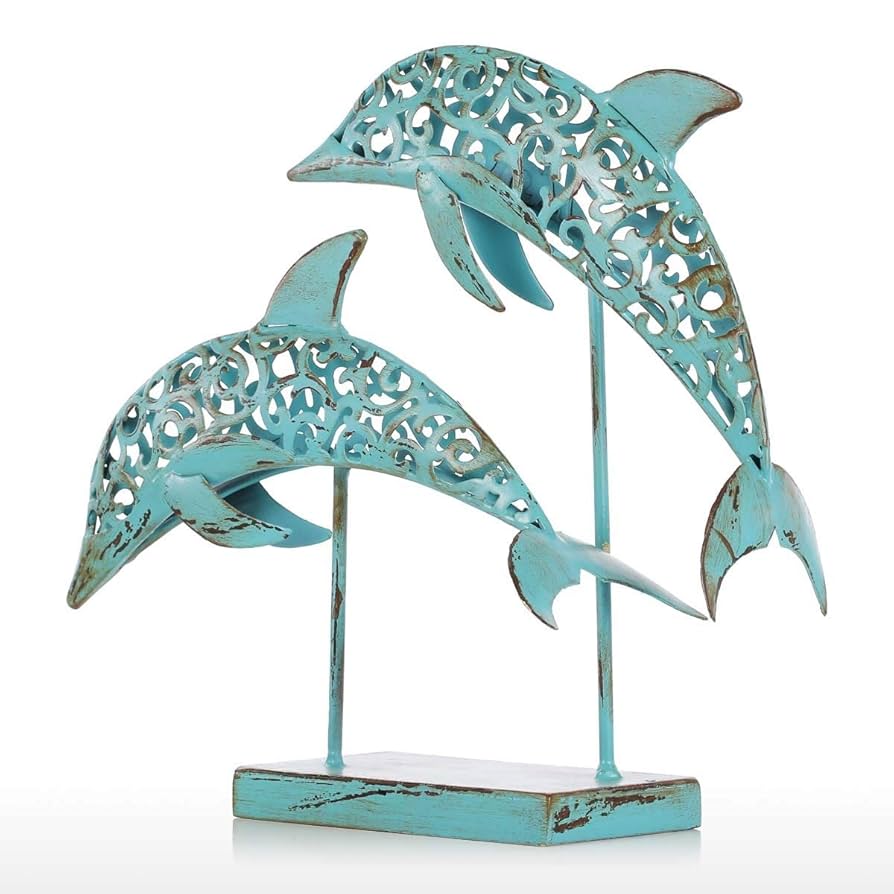 希少品　ブルーカルセドニー　置物　イルカ Amazon.co.jp: WitnyStore 小さな2½インチ ブルーグレー イルカ